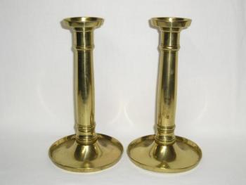 Metal Candlestick - brass - 1850